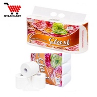 Clasi Rose Toilet Paper 4 Ply (6 Rolls/Bag)