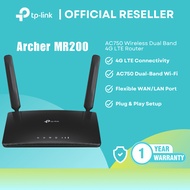 TP-Link Archer MR200 AC750 Dual Band 4G LTE Router SIM Plug & Play 150Mbps WiFi itw