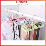 UNNISO - Belt Storage Hanging Rack/Belt Organizer Rotating Multifunction Storage