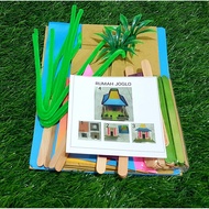 JOGLO HOUSE SKILLS CHILDREN'S ART TOYS