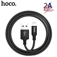 HOCO 2M USBสายชาร์จสำหรับApple iPhone X 8 7 6 6S Plus 5แสงไฟต่อยูเอสบีUSB 2A Fastข้อมูลสายชาร์จSync Charger