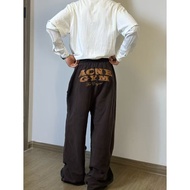 Acne  studio 假俩件徽标休闲裤
