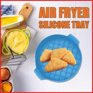 Reusable Air Fryer Liners Non-stick Air Fryer Insert Air Fryer Tray Washable Air Fryer Silicone Bask