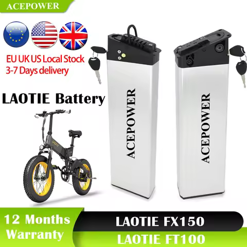 For LAOTIE FX150 FT100 Folding Electric Bike Battery 48V12.8Ah 15Ah 17.5Ah Battery for Bezior X500 P