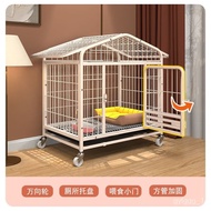 Teddy Special Dog Cage Dog Cage Small Dog Corgi Rabbit Cage with Toilet Medium Dog Indoor Home Pet Villa