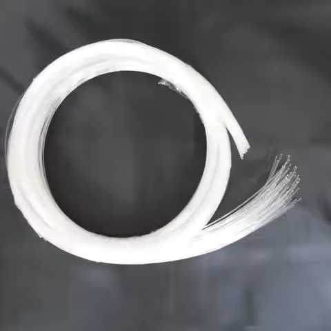 100PCS X 6～10 Meter 0.5mm 0.75mm 1mm 1.5mm Diameter End Glow PMMA Fiber Optic Cable For Star Ceiling