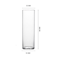 [Drinksmap] Ultra-Thin Long Straight Glass Ramos Gin Fizz Drinking Highball Wine Mixing Crystal