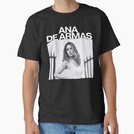 Ana De Armas T-Shirt Classic Printed T-Shirt Unisex Round Neck T-Shirt, Unique, Creative, Fashionabl