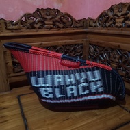 PROMO   !!!!KISO AYAM BANGKOK MURAH TAS AYAM JAGO BANGKOK BAHAN FIBERPENJALIN(ROTAN)PLASTIK ANYAMAN 