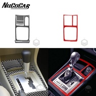 For Mitsubishi Lancer EVO X MR 2008-2015 Carbon Fiber Manual shift Panel Trim Cover Car Interior Acc