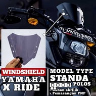 WINDSHIELD X RIDE VISOR YAMAHA X RIDE STREETBEAT STANDARD PLAIN NSB899