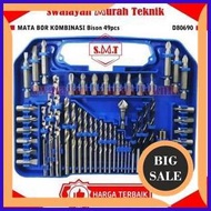 MATA BISON D80690 Combination Drill Bits Set 2ZJN23