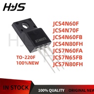 10PCS NEW quality JCS4N60F JCS4N70F JCS4N60FB JCS4N80FH JCS7N60FA JCS7N65FB JCS7N80FH TO-220F In sto