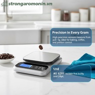 ST  10kg Kitchen Scale, LCD Display, Rechargeable, Baking Food Scale ST