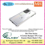 [Authentic] CLASY Ski-Thin Series 4-Corner Bumper TPU Case For Xiaomi Black Shark 5 Pro MH