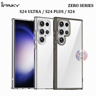 IPaky Zero Transparent Shockproof Case for S24 Ultra / S24 Plus / S24