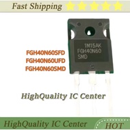1-5PCS FGH40N60SFD FGH40N60UFD FGH40N60SMD FGH 40N60SFD 40N60UFD 40N60SMD TO-247 40A 600V IGBT MOS f