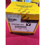 E-08.194 ลูกสูบ พร้อมแหวนในกล่อง เครื่อง yamaha v50 2.00 chappy ชิปปี่