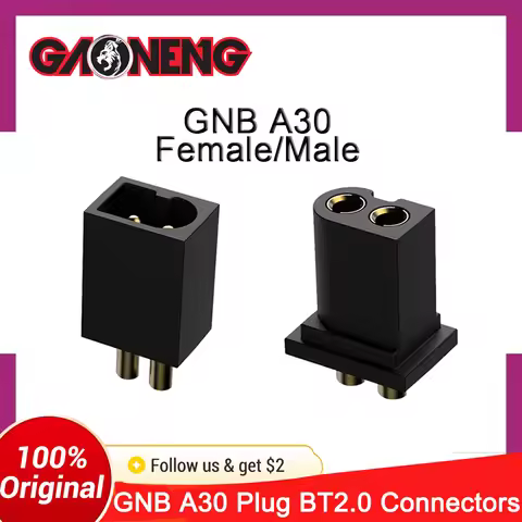 5/10/15/20 Pairs GNB A30 Female Male Connector Plug Adapter A30 For Racing Drone Models Multicopter 