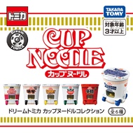 TOMICA Alloy Car Nissin Instant Noodle Draw Lottery One Box 6 Pcs