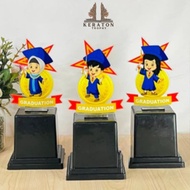 Custom Acrylic Graduation Trophy - Award Trophy