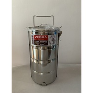 Zebra Stainless Steel Lunch Box Brand Size 12/4 Cm.