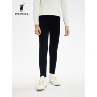 POLOWALK Children's Clothing Autumn New Product Simple All-Match Comfortable Trousers Girls Leggings