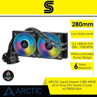 ARCTIC Liquid Freezer II 280 ARGB All-In-One CPU Water Cooler - ACFRE00106A