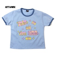 ARTWORK Fake It Till You Make It (T-shirt for Women)