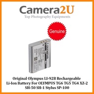 Olympus LI-92B Rechargeable Li-Ion Battery LI92B For OLYMPUS TG6 TG-6 TG5 TG-5 TG4 TG-4 XZ-2 SH-50