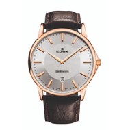 Edox Les Bemont Watch white/rose gold/black ED56001-37R-AIR