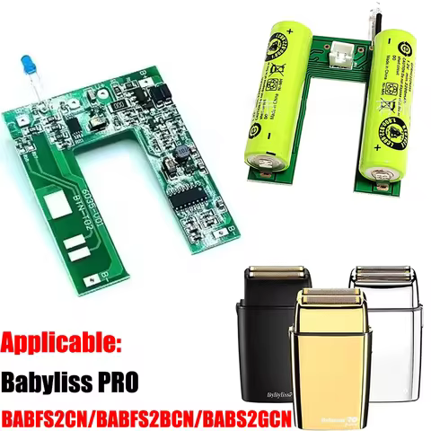 Compatible with Babyliss Pro Professional Shaver BABFS2CN/BABFS2BCN/BABS2GCN Motherboards, Circuit B
