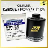 XDV250 / ES250i / ELIT 125 / ELIT 150 / KARISMA OIL FILTER MINYAK HITAM FILTER