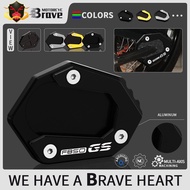 For BMW F850GS F850GSA Motorcycle Accessories CNC Kickstand Foot Side Stand Extension Pad Support Pl