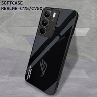 HP [GM80]Glitter Softcase for REALME C75 / C75X Silicone Mica Case Silicon Protective Phone Case Shi