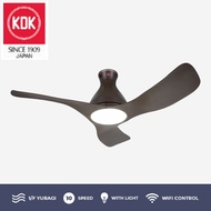 KDK E48GP 3 BLADES WIFI CONTROL DC CEILING FAN W/LED LIGHTS