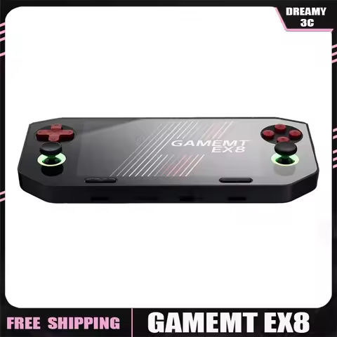 GameMT EX8 Game Console TMR Joystick Open Source 4.88”1620 * 1080 HFD Glass Screen Retro Handheld Ga