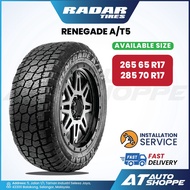 Radar Renegade AT5 17" Tyre 265 285 65 70 R17 4X4 4WD (1 Tire)