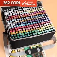 Dual Tip Touchscreen Art Markers, 262 Colors Bright Assorted Colors, Secure & Creative Design with S