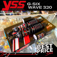 โช้ค YSS แท้ G-SIX โช๊คหลังแต่ง WAVE ทุกรุ่น WAVE100S WAVE125R S X WAVE125i WAVE125ปลาวาฬ YSS แท้100