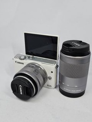 Canon eos m10 15-45mm kit set and EFM 55-200mm (not m3 m50 m6 m6 ii r100 r10 r50 1500d 1300D)