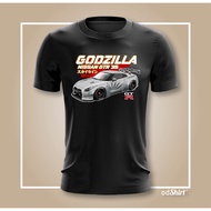 odshirtOS TSHIRT GTR35 BAJU MICROFIBER NISSAN GTR T SHIRT ROUND NECK JERSEY