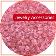 Beads 6mm acrylic beads heart-shaped transparent beads diy beads