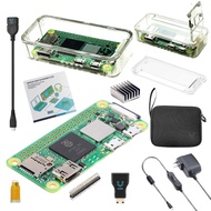 Raspberry Pi Zero 2 W Basic Starter Kit with Muti Purpose ABS Case -Incudes Pi Zero 2 W Board, Multi