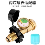 Hot-selling Threaded to American Adapter Interface Gas Tank QCC Pressure Gauge POL North America wit