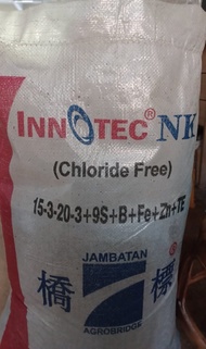 Baja INNOTEC NK 15:3:20:3+9S+B+Fe+Zn+TE (Bunga/Buah) Repack 1kg