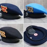 Police Beret sabhara Beret/ Brimob Beret/ provost camel Beret/