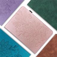 Embossed Funda for Samsung Galaxy Tab A 2016 SM-T580 SM-T585 Flip Case Wallet Cover for Samsung Tab A6 10.1" Tablet TPU Shell