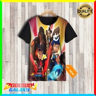 Boboiboy Galaxy V2 3D T-Shirt