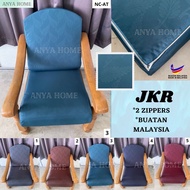 JKR Sarung Kusyen Bujur Bulat 12pcs in 1 set 2 zippers Cushion Cover